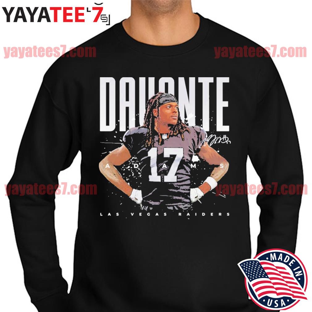 Davante Adams Las Vegas Raiders Player signature shirt, hoodie, sweater,  long sleeve and tank top