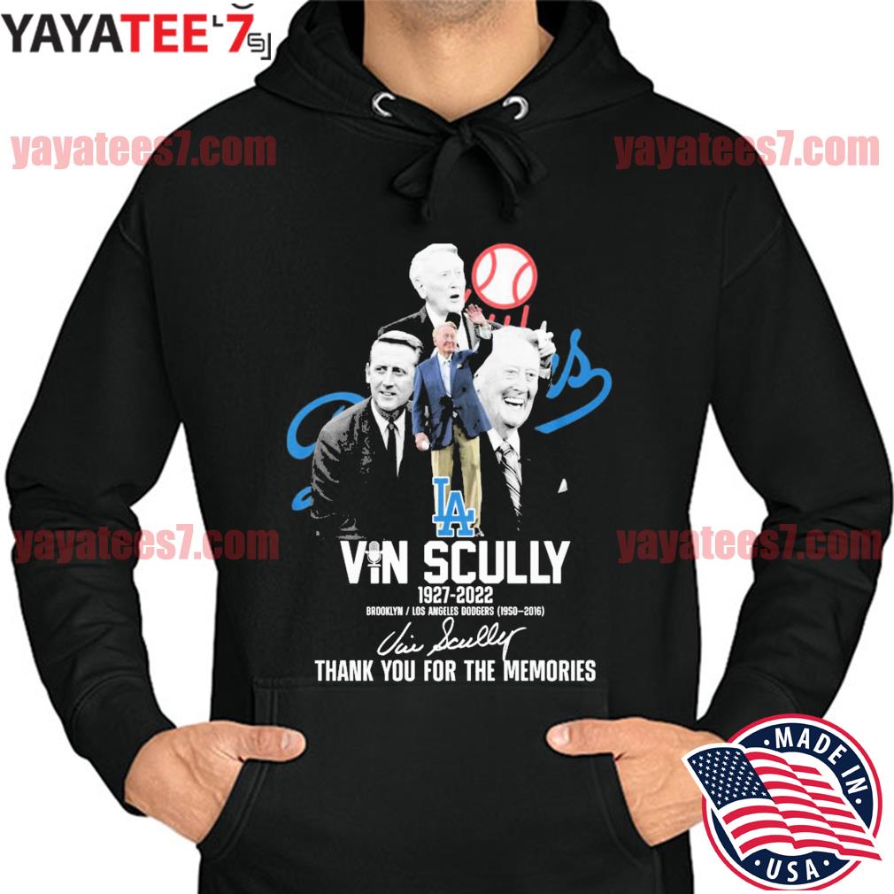 Vin Scully Shirt, Vin Scully Dodgers logo memories Shirt, hoodie