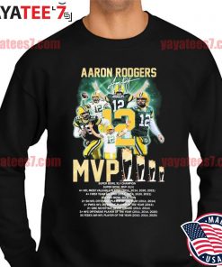 Green Bay Packers Aaron Rodgers MVP Champions signature shirt, hoodie,  sweater, long sleeve and tank top