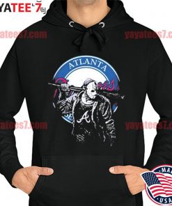 Halloween Jason Voorhees Atlanta Braves shirt, hoodie, sweater and