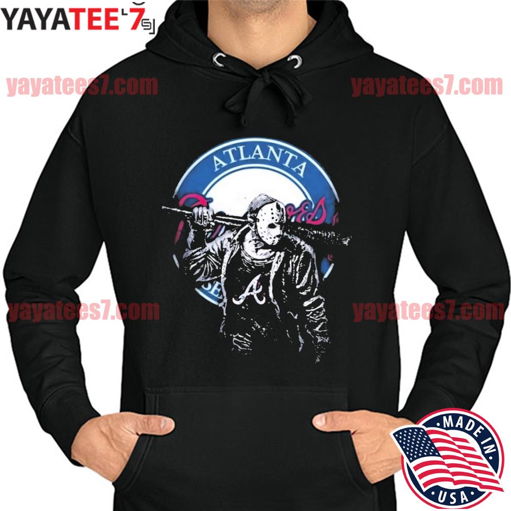 Halloween Jason Voorhees Atlanta Braves shirt, hoodie, sweater and