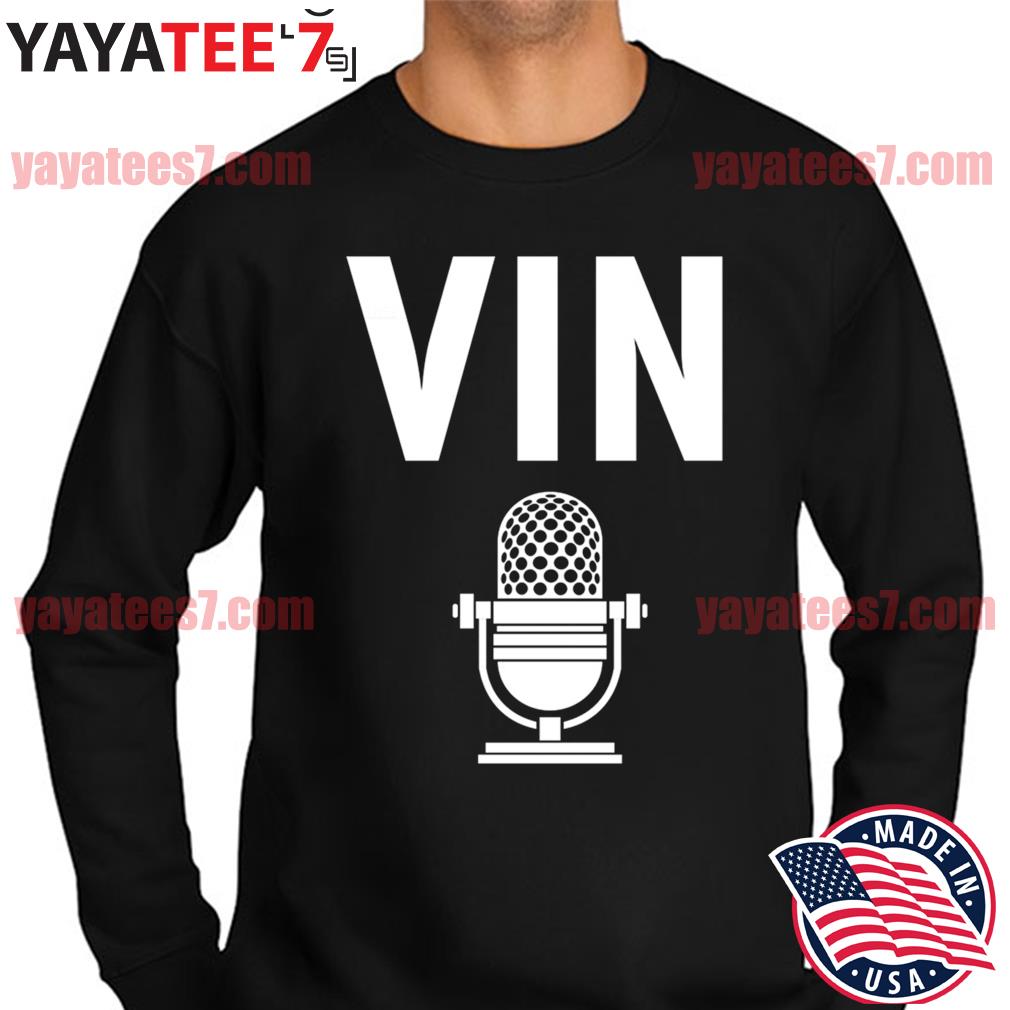 Vin Scully microphone Los Angeles Dodgers shirt, hoodie, sweater