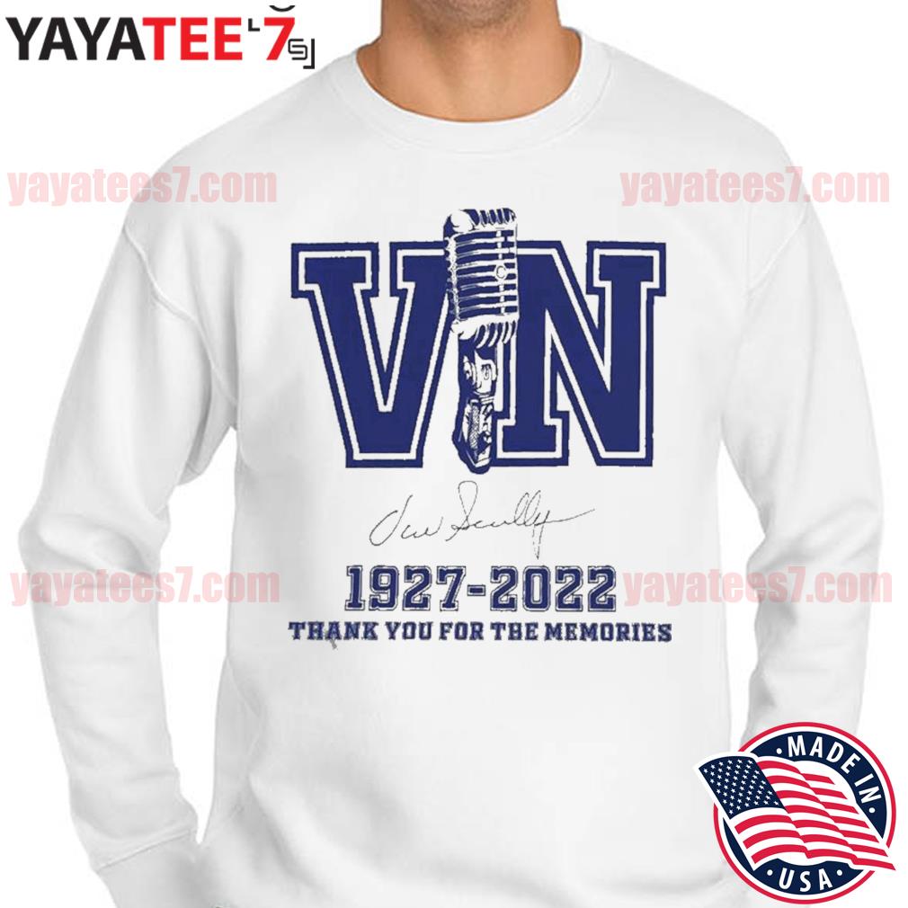 Official in Memory Of Vin Scully Memories T Shirt, hoodie, sweater, long  sleeve and tank top