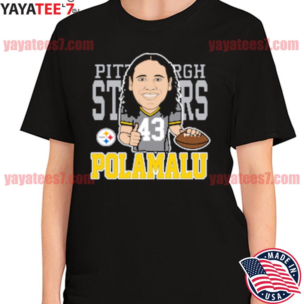 NFL Pittsburgh Steelers Troy Polamalu Women's Pink Fan Jersey