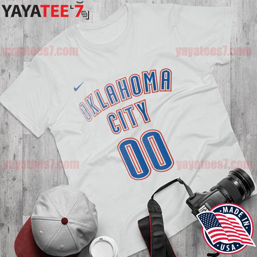 Nike Men's Oklahoma City Thunder Chet Holmgren #00 White T-Shirt, XXL