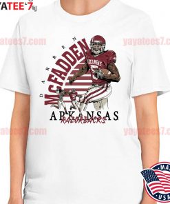 Official arkansas Darren mcfadden vintage throwback T-shirts, hoodie, tank  top, sweater and long sleeve t-shirt