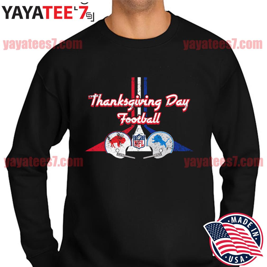 Buffalo Bills vs Lions Thanksgiving Day 2022 shirt, hoodie, sweater, long  sleeve and tank top