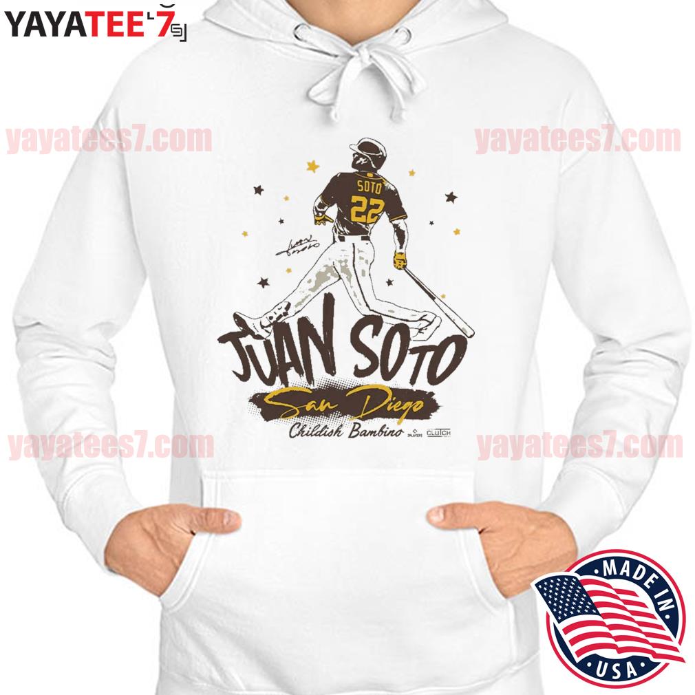 Official Juan Soto Childish Bambino SD MLBPA Tee