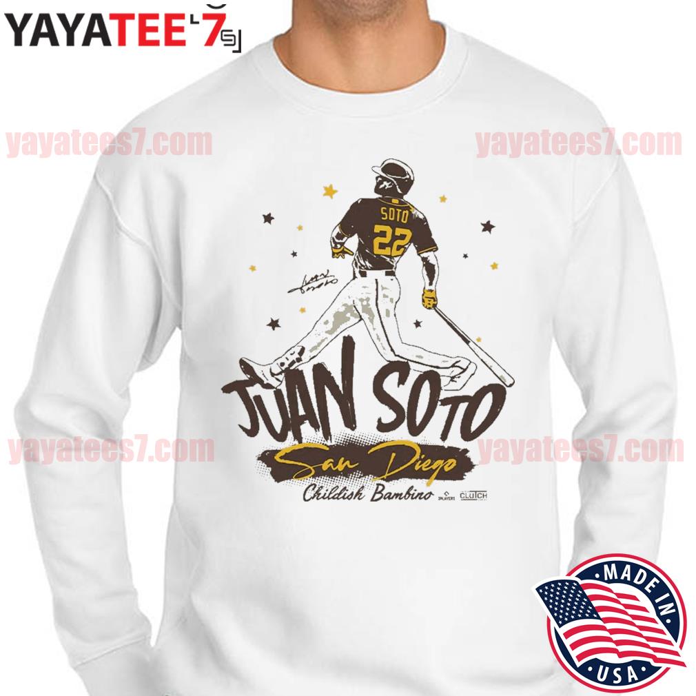 Official Juan Soto Childish Bambino SD MLBPA Tee