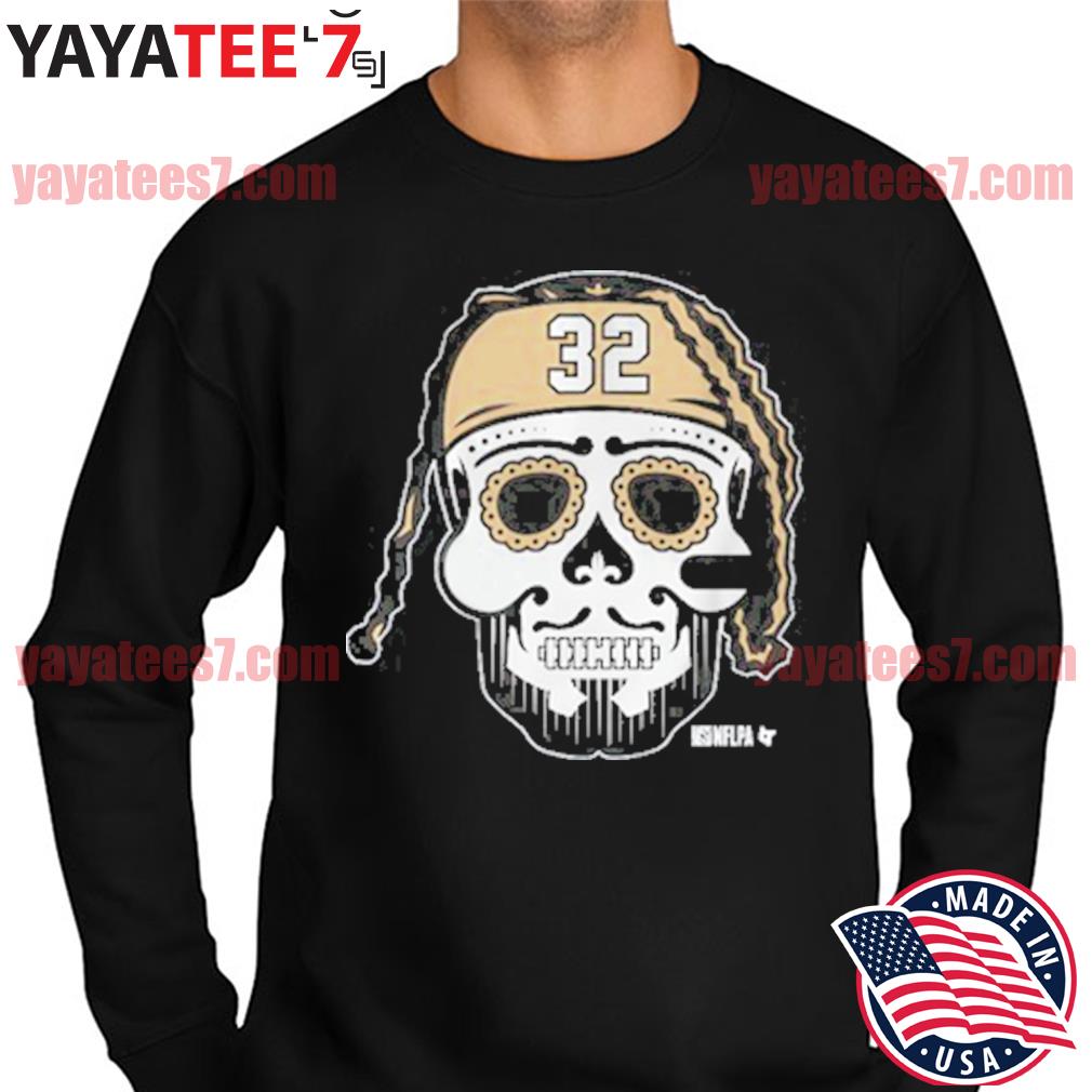 Official New Orleans Saints Tyrann Mathieu Sugar Skull Shirt