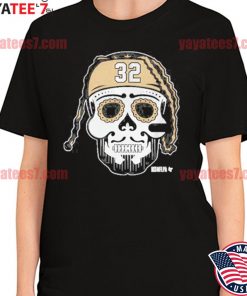 Official New Orleans Saints Tyrann Mathieu Sugar Skull Shirt