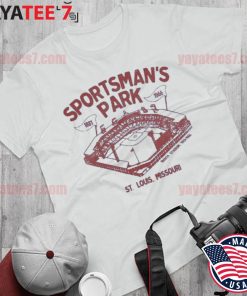 in Stock Sportsman's Park St. Louis Unisex Retro T-Shirt L