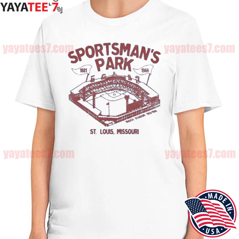 in Stock Sportsman's Park St. Louis Unisex Retro T-Shirt L