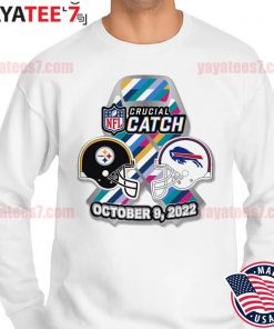 NFL Crucial Catch Buffalo Bills Vs Pittsburgh Steelers October 9 2022 Shirt,  hoodie, sweatshirt and long sleeve