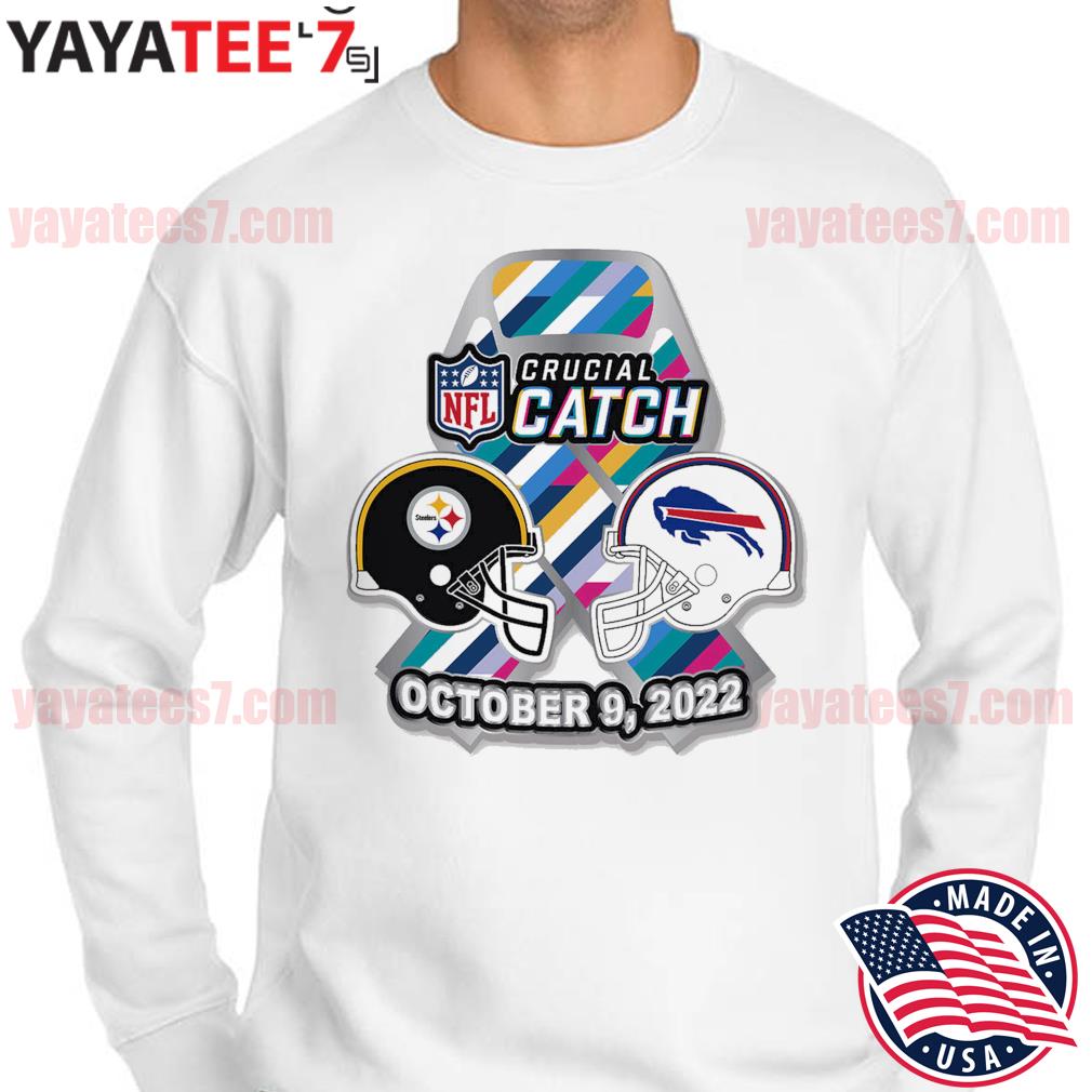 Pittsburgh Steelers Vs Buffalo Bills Crucial Catch October 2022 Shirt,  hoodie, sweater, long sleeve and tank top