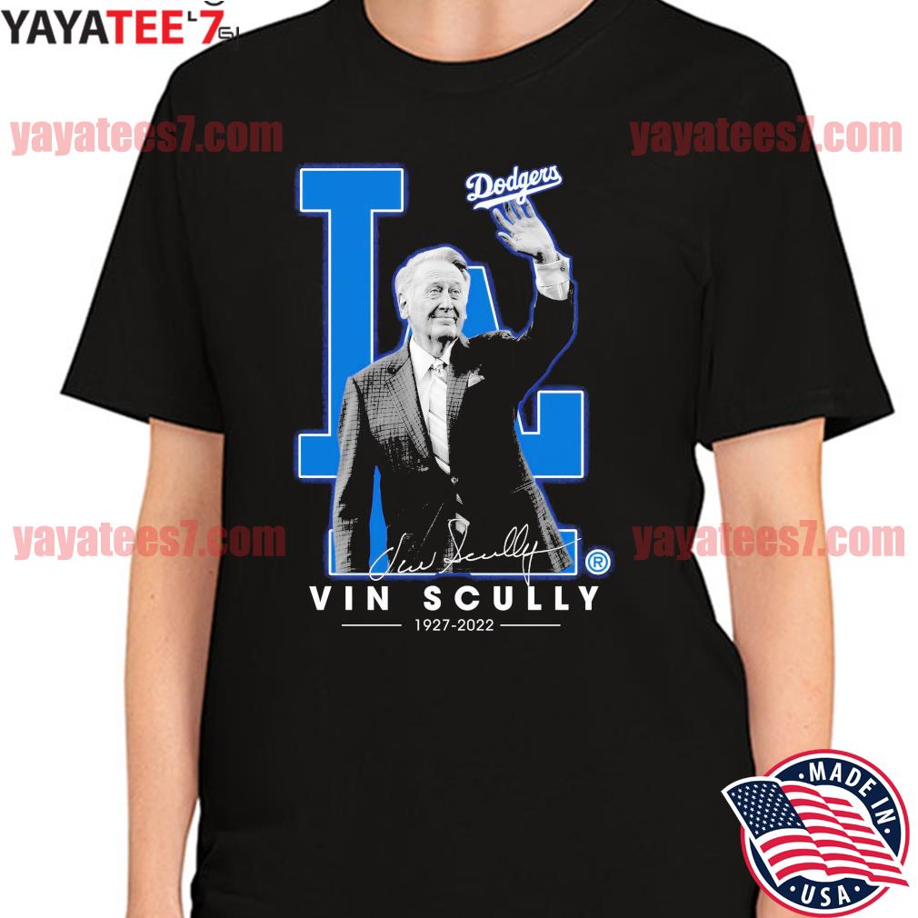 Retro Vin Scully Dodgers 1927-2022 - Vin Scully - T-Shirt