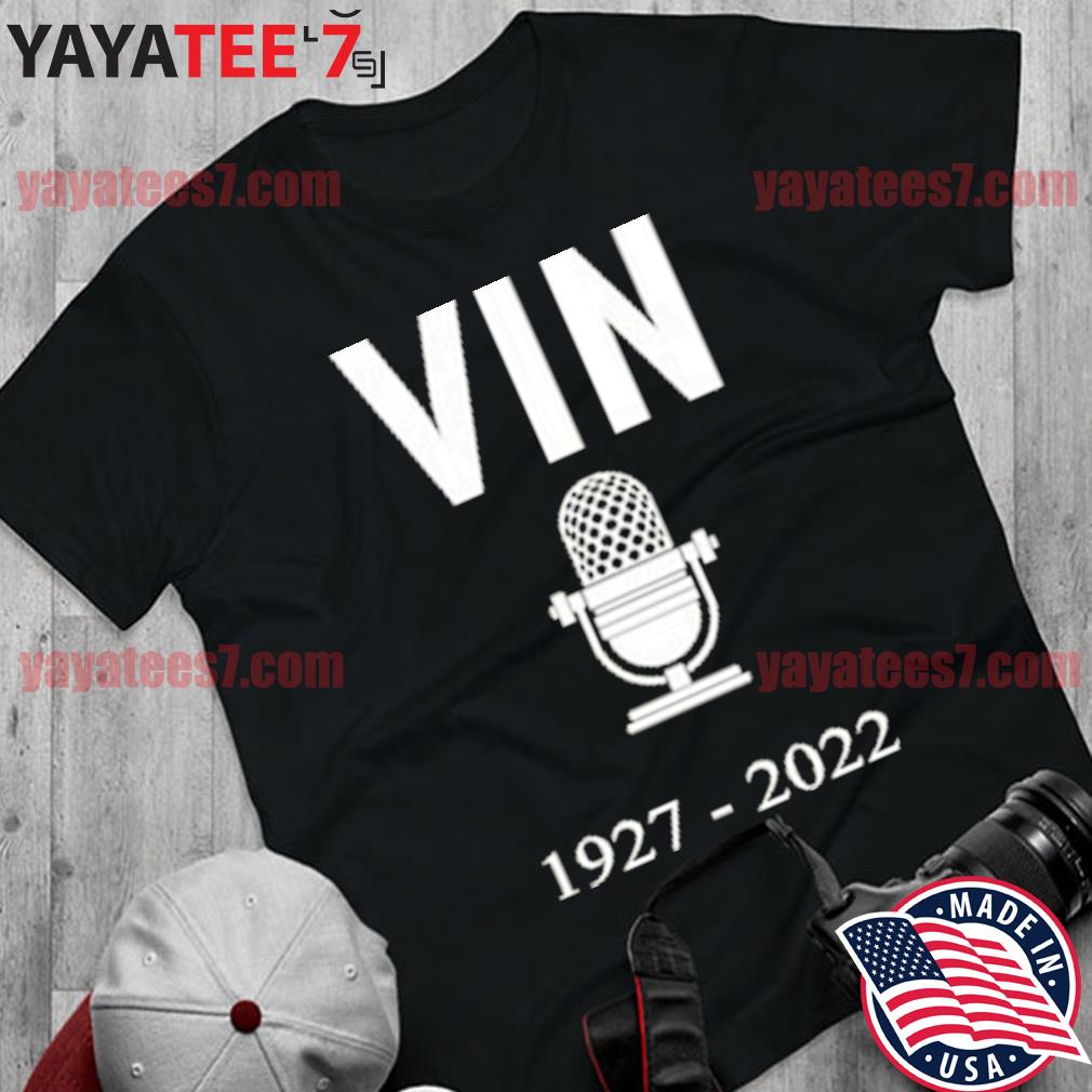 RIP Vin Scully Legendary Dodgers Broadcaster Unisex T-shirt - REVER LAVIE