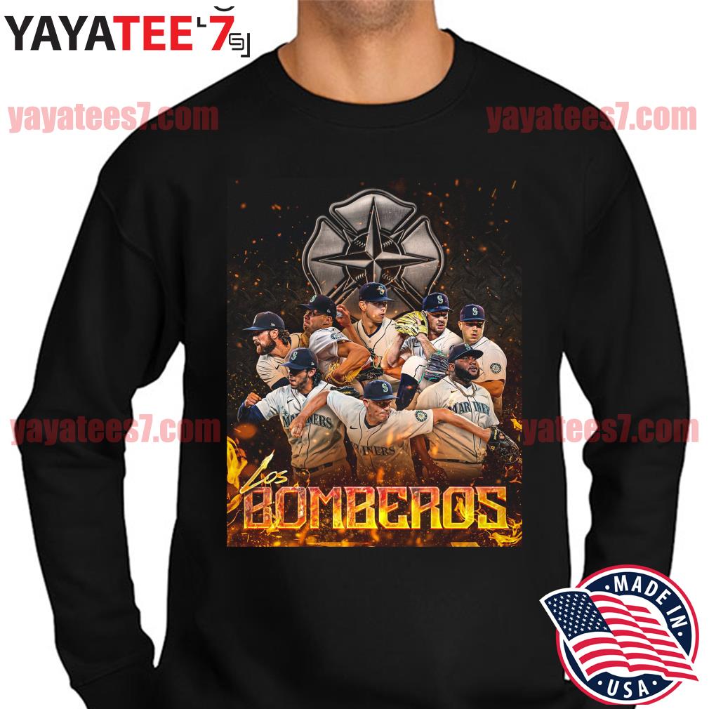 Seattle Mariners Los Bomberos Baseball Team Shirt - NVDTeeshirt