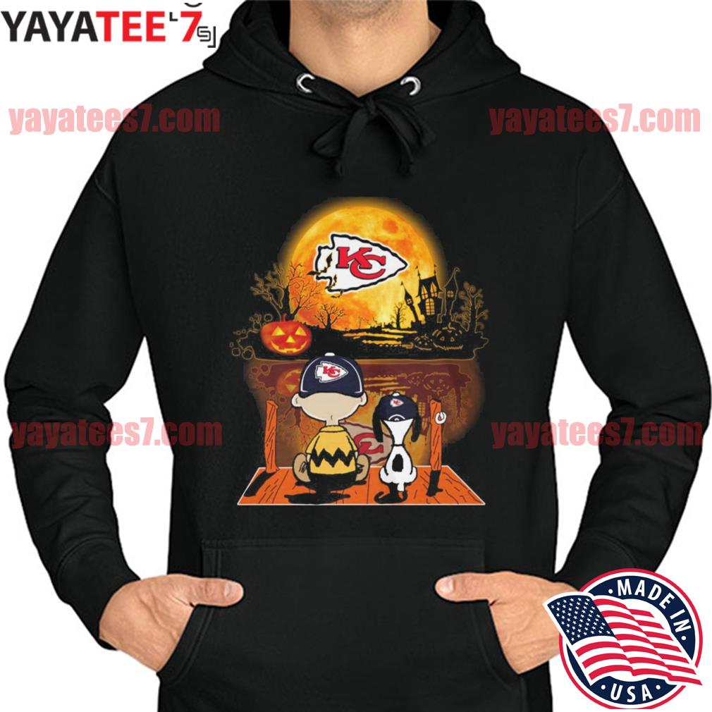 Snoopy and Charlie Browns Kansas City Chiefs Football Happy Halloween 2022  shirt, hoodie, sweater, long sleeve and tank top