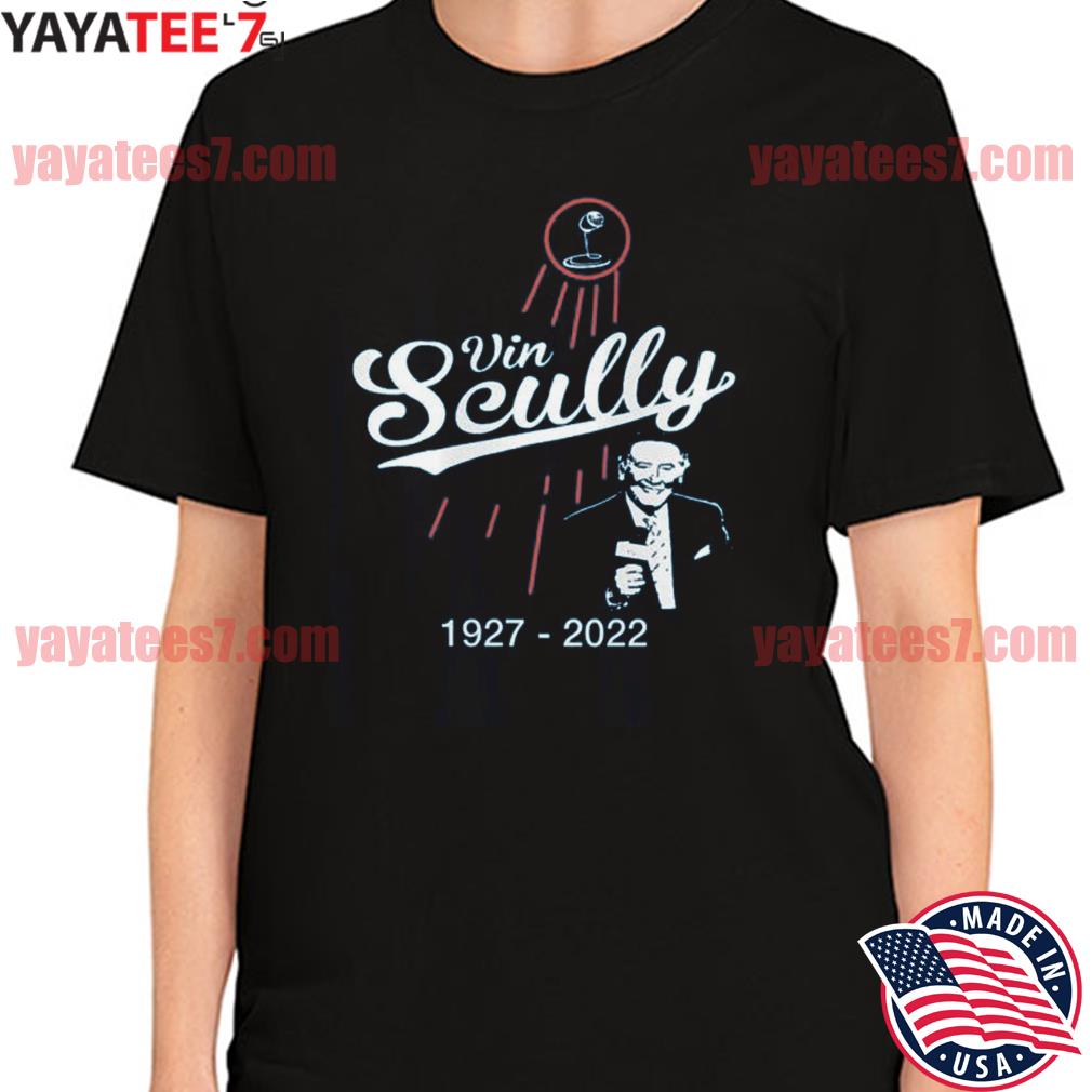 Rip vin scully thank you vin scully 67 la dodgers legend shirt