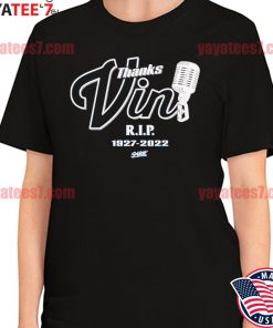 Microphone Rip Vin Scully shirt, hoodie, sweater, long sleeve and