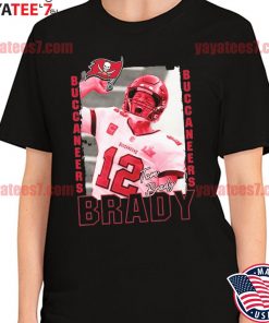 Tampa Bay Bucaneers Tom Brady Graphic Tee - Ink In Action