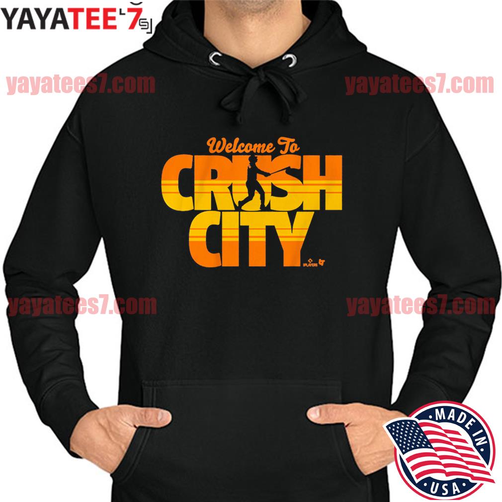 Trey Mancini Houston Astros Welcome to Crush City Shirt, hoodie, sweater,  long sleeve and tank top