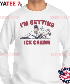 Vaughn Grissom I'm Getting Ice Cream Atlanta Braves Shirt, hoodie, sweater,  long sleeve and tank top