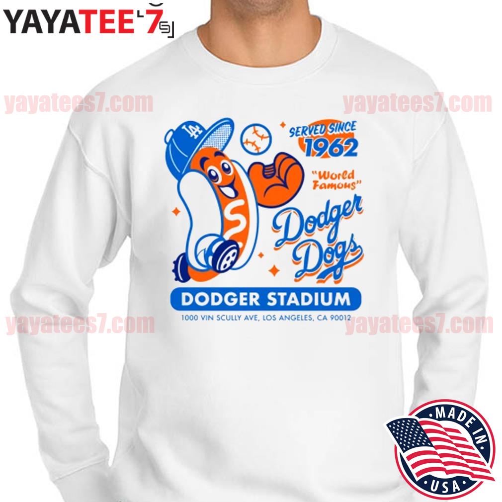 Dodger Dogs Dodger Stadium Serued since 1962 shirt, hoodie, sweater, long  sleeve and tank top