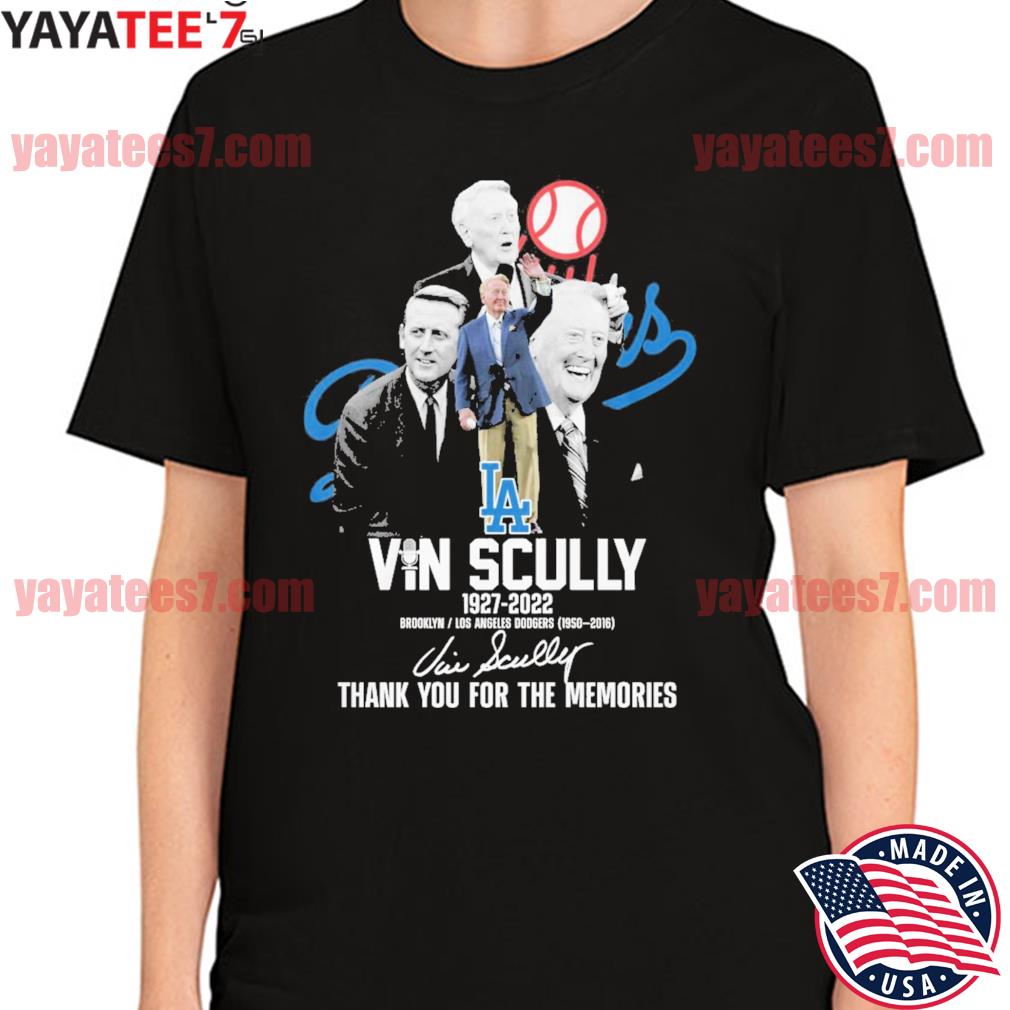 Vin Scully 2022 Los Angeles Dodgers Thank You T-shirt, hoodie