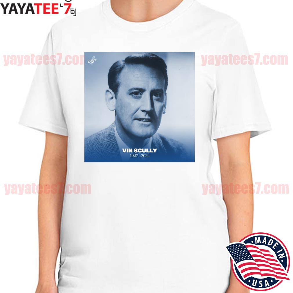 Retro Vin Scully Dodgers 1927-2022 - Vin Scully - T-Shirt