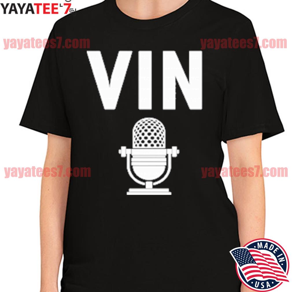 LoveFromBettyArt VIN Scully Microphone T-Shirt, VIN Scully Shirts, VIN Scully Baseball Tee Shirt, Thank You for The Memories VIN Scully Shirts LK79
