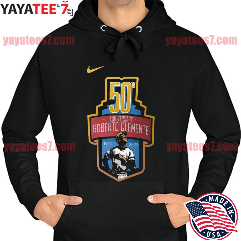 Roberto Clemente Pittsburgh Pirates Nike Commemorative T-Shirt - Black