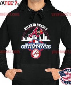 2022 atlanta braves nl east Division champions city skyline shirt, hoodie,  sweater, long sleeve and tank top