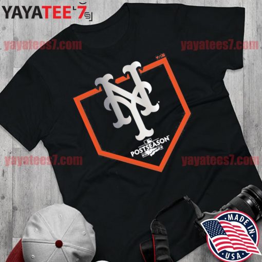 2022 awesome New York Mets Black 2022 Postseason Around the Horn T-Shirt Shirt