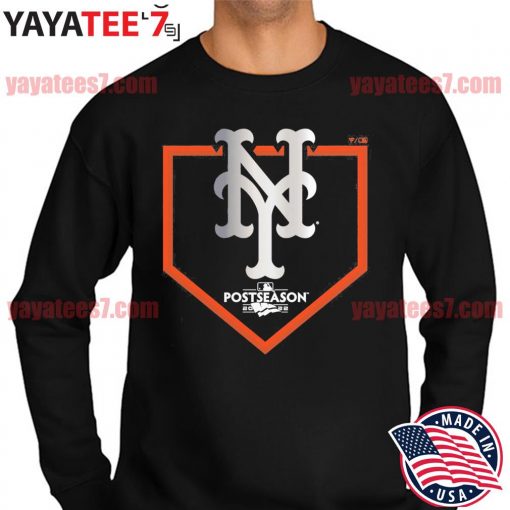 2022 awesome New York Mets Black 2022 Postseason Around the Horn T-Shirt Sweater