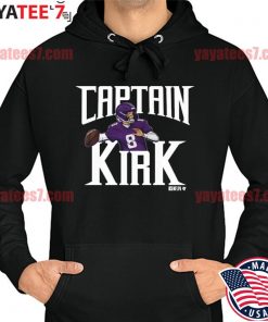 2022 Kirk Cousins Captain Kirk shirt, hoodie, sweater, long sleeve and tank  top