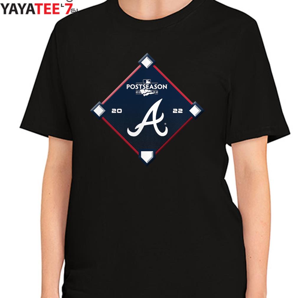 Atlanta Braves Fanatics Branded 2022 Postseason T-Shirt - Black