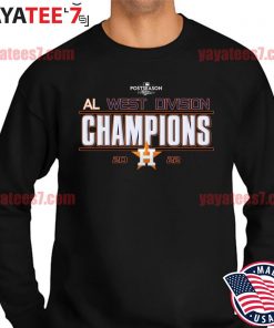 2022 Postseason Houston Astros Al West Division Champions s Sweater
