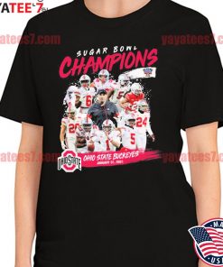 2022 Sugar Bowl Champions Ohio State Buckeyes Team shirt