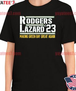 Rodgers Lazard 23 Make Green Bay Packers Great Again shirt, hoodie,  sweater, long sleeve and tank top