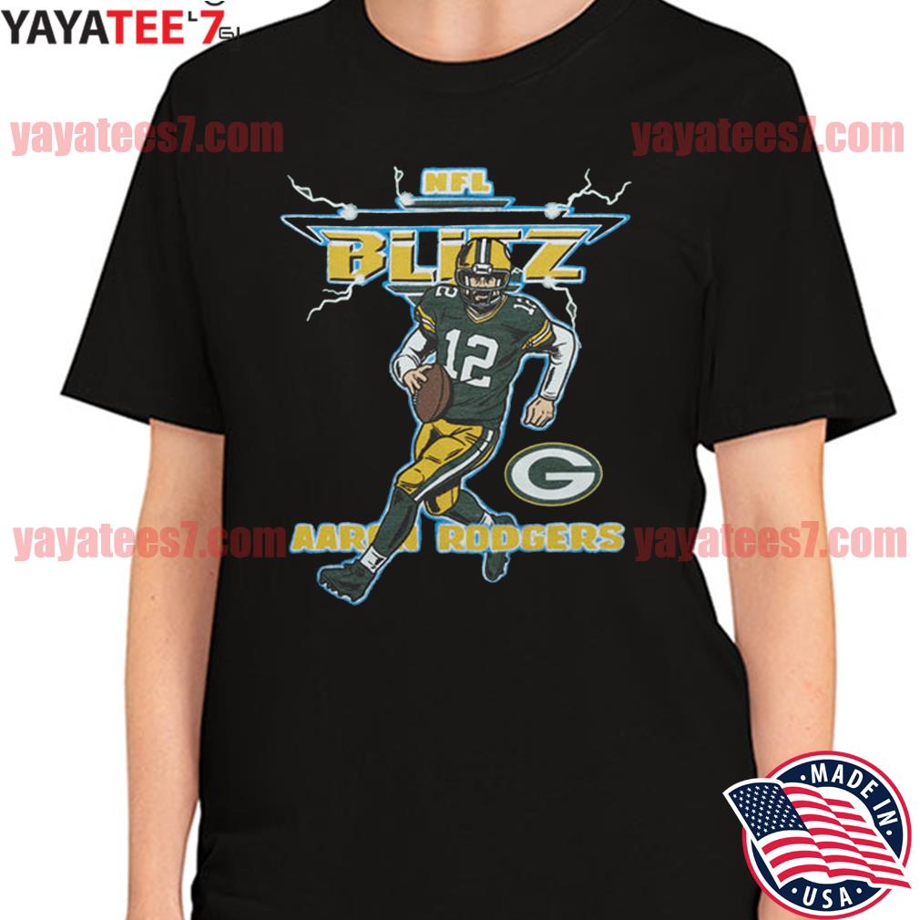 NFL Blitz Packers Aaron Rodgers T Shirt