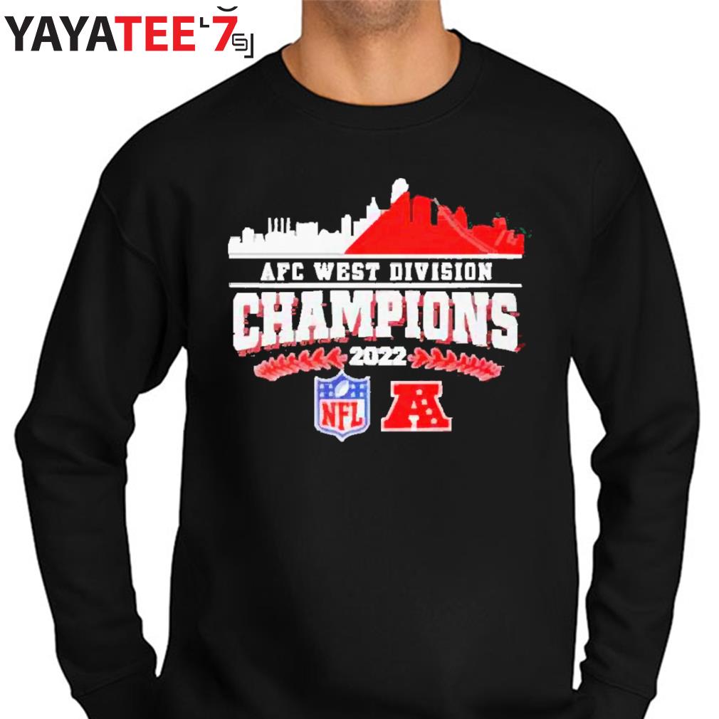 AFC West Division Champions 2022 NFL Shirt, hoodie, sweater, long sleeve  and tank top