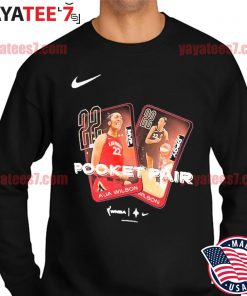 Official Number 22 WNBA A'ja Wilson Shirt, hoodie, sweater, long sleeve and  tank top