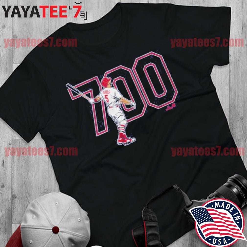 Albert Pujols 700: Celebrate the St. Louis Cardinals legend with new shirts