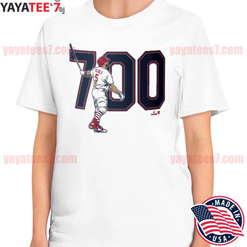 Albert pujols 700 st louis baseball shirt, hoodie, longsleeve tee