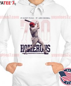 Albert Pujols St. Louis 700 Home Runs Bold Baseball retro shirt, hoodie,  sweater, long sleeve and tank top