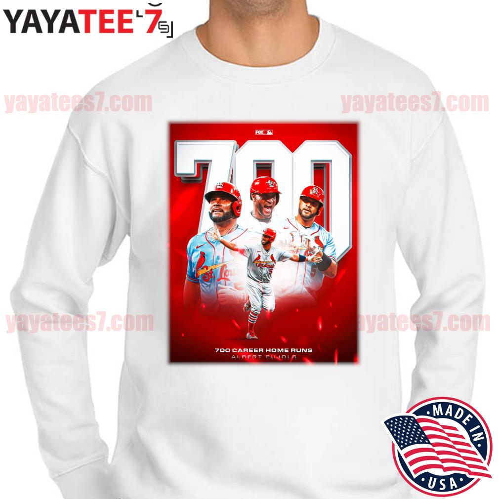 Official homerun club albert pujols 700 2022 shirt, hoodie