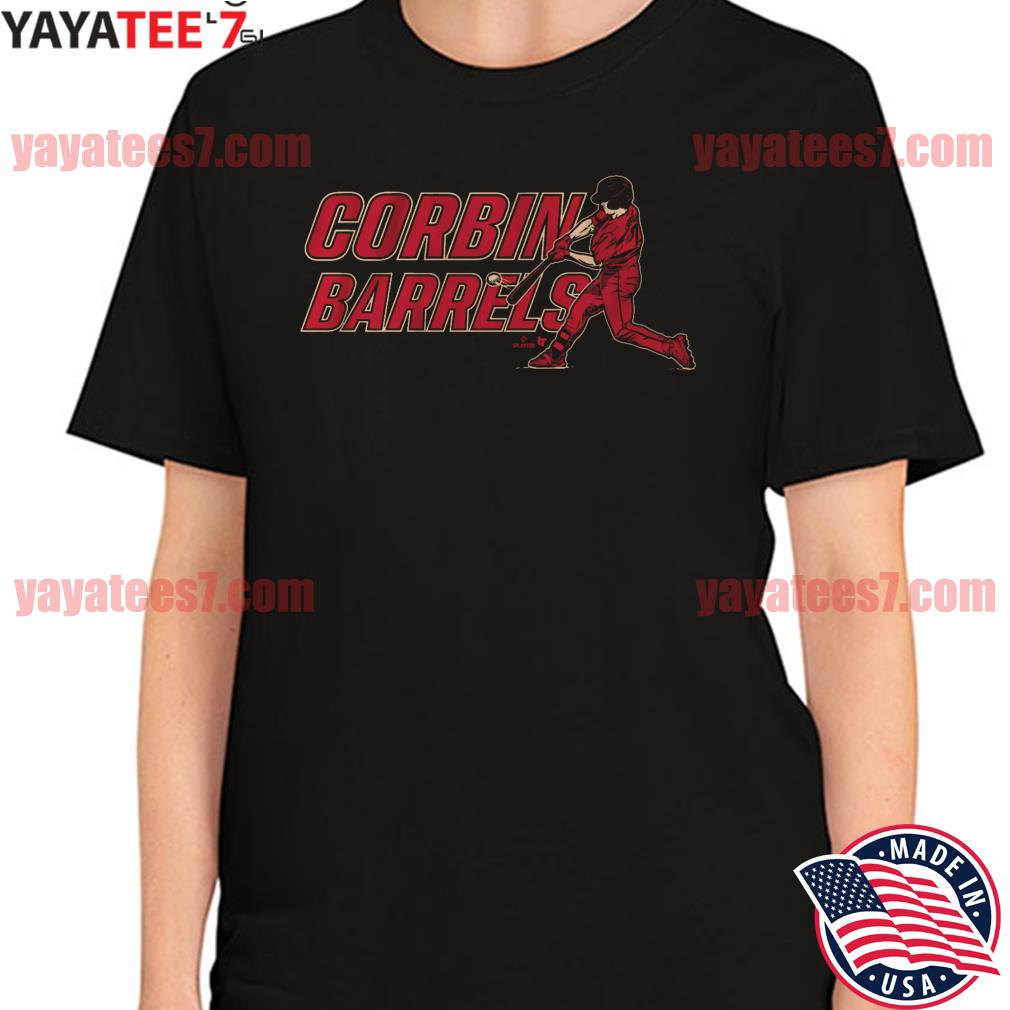 Corbin Barrels Shirt  Corbin Carroll Arizona Baseball MLBPA RotoWear