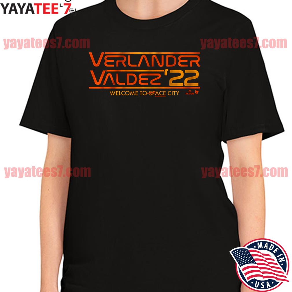 FREE shipping Verlander Valdez 22 Welcome to Space City shirt, Unisex tee,  hoodie, sweater, v-neck and tank top